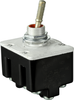 MICRO SWITCH Toggle Switches: TL Series Toggle Switch, 4 Pole Double Throw (4PDT) 3 Position (On - Off -- 4TL57-1
