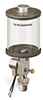 Clear View Single Feed Electro Lubricator, 1 pt Acrylic Reservoir, 1/2” Male NPT, 120V/60Hz - B4460-016AB12064W - Oil-Rite Corp.