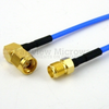 RA SMA Male to SMA Female Cable FM-F086 Coax in 6 Inch - FMC0413085-06 - Fairview Microwave Inc.