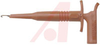 Hook Clip; 3 A; 1000 V; Red; IEC Compliant - 70188689 - Allied Electronics, Inc.