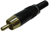 Rca Connector, Plug, 1Pos, 9.6Mm, Wht; No. Of Contacts Multicomp Pro - 69AC6401 - Newark, An Avnet Company