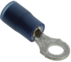 Terminal, Ring, #8, Crimp, Blue, 18-14Awg; Stud Size - Metric Abb - Thomas & Betts - 94F6301 - Newark, An Avnet Company