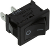 Rocker Switch, Spst, Black, Panel; Switch Operation E-Switch - 24R3657 - Newark, An Avnet Company