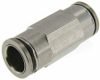 1/4 Inch O.D. Tube, Straight Union - PTCU-14 - Beswick Engineering Co., Inc.
