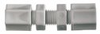 Bulkhead compression union, polypropylene, 1/2