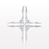 Cross Connector, Barbed - 97353 - Qosina Corp.