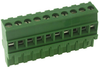Terminal Block Pluggable 10 Position, 24-12Awg; Pitch Spacing Multicomp Pro - 04R6914 - Newark, An Avnet Company