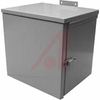 Enclosure; NEMA 3R; Junction Box; Steel; 12 In. H x 12 In. W x 10 In. D; Hinged -- 70164476