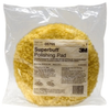 3M Superbuff Yellow Wool Pad Threaded Arbor Attachment - 9 in Diameter - 05705 - 051131-05705 - R. S. Hughes Company, Inc.