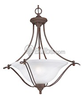 Three-Light Foyer Fixture - P3773-33 - bulbs.com