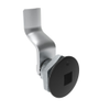 Quarter-Turn Cam Latch, 8 mm Square Recess, 30mm  Grip, Sealed, Zinc Alloy, Powder Coat, Black - E5-1-085-161 - Southco