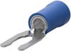 Terminal, Spring Spade, #6, Blue; Product Range Amp Te Connectivity - 69AH6066 - Newark, An Avnet Company