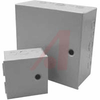 Enclosure; Steel; 12 in.; 6 in.; 16 in.; Gray Powder; Wall Mount; Gray; Type 1 - 70164503 - Allied Electronics, Inc.
