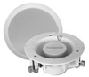 UNIHORN Horn-Universal Mount-15W, 70/25V, Trim Ring and Press-Fit Aluminum Grille - LUH-15TI - Visual Sound, Inc.