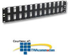 ICC Blank Patch Panel - 24 Port/2 RMS - IC107PP024 - TelephoneStuff.com