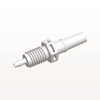 Panel Mount, Male Luer Slip, Barbed, White - PMLM2130 - Qosina Corp.