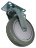 Swivel Caster ( No Brake ) Polyurethane Wheel -Model K3A - K3AGP4x1-1/4-S - Caster City, Inc.