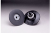 3M 84999 Medium Black Roloc Disc Pad - 3 in DIA - M14 - 2.0 Internal Thread Attachment - 051144-84999 - R. S. Hughes Company, Inc.