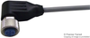 Sensor Cable, Amp, M12 Sensor Right Angle 3 Position Receptacle, Free / Stripped End, 1.5 M, 4.9 Ft Rohs Compliant Te Connectivity - 49Y4517 - Newark, An Avnet Company