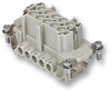 Insert, Female, 10P+E, 16A, 500V; Product Range Ilme - 28W1263 - Newark, An Avnet Company