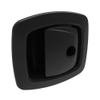 Push-to-Close-Latch, Key Locking, Lockplug Sold Separately, Paddle - Front, Cable/Rod, Multi-Point, Yes, Zinc Alloy, Powder Coat -- R3-22-390-50 - Image
