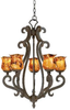 3186RC/PS01 Mid. Chandeliers-Glass Up - 495780 - Capital Lighting, Inc.