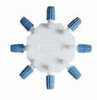 PTFE Valves, Micro Tubing Valves, 8-way, 1 To 4 mm OD -- GO-06473-12