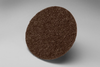 3M Scotch-Brite PD-DH Non-Woven Aluminum Oxide Hook & Loop Disc - Coarse Grade - 7 in Diameter - 19555 - 048011-19555 - R. S. Hughes Company, Inc.