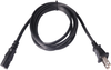 Power Cord, Nema 1-15P/iec C7, 5.9Ft; Connector Type A Multicomp Pro - 67AC6063 - Newark, An Avnet Company