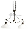 Two-Light Linear Chandelier Fixture - P4513-20 - bulbs.com