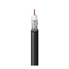 50 Ohm Wireless Transmission Coax, RF 195, RG58, 19 AWG Solid BC, Foil + 90% TC Braid, PE Jkt -- 7806A - Image