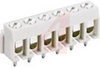 Terminal Block; Screw; 5 mm; 15.0 mm L;3; 15 A; 250 VAC; PA 6.6; Steel - 70151593 - Allied Electronics, Inc.