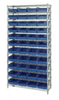 Bins & Systems - 4'' Shelf Bins (QSB Series) - Wire Shelving Units - WR12-107 - Image