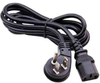 6ft Angled NEMA 5-15P USA to C13 power cord -- P-12L912-06B - Image