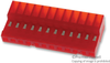 Connector, Wire To Board, Receptacle, 12 Position, 1Row; Idc Connector Type Amp - Te Connectivity - 90F4212 - Newark, An Avnet Company