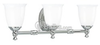 Three-Light Wall Bracket Light Fixture - P3029-15 - bulbs.com