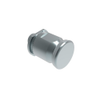 Spring Loaded Plunger, Thead-in, Miniature Size, Without hold-open feature, Steel, Bright Knob - 56-30-15 - Southco