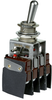 MICRO SWITCH AT Series Toggle Switch, 4 pole, 3 position, Screw terminal, Standard Lever -- 13AT10-S