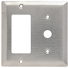 Standard Combination Two Gang Wall Plate - SS1226 - Legrand