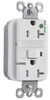 GFCI Duplex Receptacle - PT2095-HGNTLTRW - Selecta Products