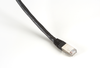CAT6 400-MHz Solid Ethernet Patch Cable F/UTP CMP Molded BK 1-ft. - EVNSL0273BK-0001 - Black Box