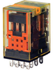 Relay;E-Mech;Gen Purp;4PDT;Cur-Rtg 6A;Ctrl-V 110-120AC;Pnl-Mnt;Plug-In/Solder - 70172651 - Allied Electronics, Inc.