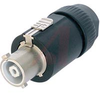 connector, cable connector, high current PowerCon, black, locking, female, 32A - 70088413 - Allied Electronics, Inc.