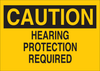 Brady B-120 Fiberglass Reinforced Polyester Rectangle Yellow Personal Protection Equipment (PPE) Sign - 10 in Width x 7 in Height - TEXT: CAUTION - 47064 - 754476-47064 - R. S. Hughes Company, Inc.