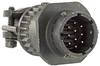 Circular Connector Receptacle Size 12, 10 Position, Cable; Product Range Amphenol Industrial - 85K1419 - Newark, An Avnet Company
