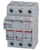Hldr, Fuse; 26-6 AWG; 81 mm H x 17 mm Wx 64.5 mm D; 32 A; Cartridge; Glass - 70037584 - Allied Electronics, Inc.