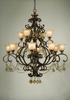 Large Chandeliers-Glass Shade - 266506 - Light Center (The)