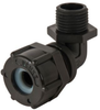 Cord Grip, Valox, 90 deg, 1/2" NPT, cable range .250 - .312 - RSPV-9105 - Remke Industries