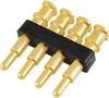 8Y254 Series Right Angle Connectors for Spring Probe, 2.54mm/0.100