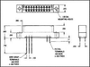 Card Edge Conn, Dual Side, 56Pos, Th; Card Edge Connector Type Edac - 66F9815 - Newark, An Avnet Company